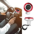 thumbnail image 5 of Pomo universal para volante de coche con brújula, color blanco, 5 of 5