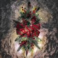 thumbnail image 3 of 2023 Christmas Garland for Stairs, Christmas Stair Garland with Led Light String, Christmas Staircase Swag, Christmas Decorations, 3 of 5