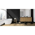 thumbnail image 3 of The Tile Project 9"x10" Mono Color Hexagon Porcelain Black Wall and Floor Tile (1 Sample), 3 of 7