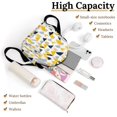thumbnail image 3 of Abstract Triangle Yellow Grey Navy Pattern Small Backpack Cute Mini Backpacks For Woman Lightweight Daypacks, 3 of 8