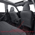 thumbnail image 4 of coverdream Forester Seat Covers for 2014-2018 Subaru Forester,Rear w/ Armrest - Breathable Polyester Auto Seat Covers (Full Set,Gray), 4 of 6