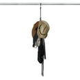 thumbnail image 2 of LAMINET Closet Hat Organizer for Hats, Purses Belts, Scarves, Ties, Headbands and More. Maximize Closet Space. Holds 16 Items. Hat Rack Hangs over Your Closet Rod. (CHR16), 2 of 8