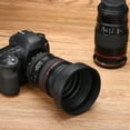 thumbnail image 6 of Uxcell 49mm Camera Lens Hood, 2Pcs Rubber Collapsible Lens Protector, Black, 6 of 6