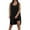 Black, variant on GILIGEGE 2 Piece Short Sets for Women Summer Women's Casual Oversized Two Piece V Neck Vest Open Top Top Top Tight Shorts Shorts Set Summer Beach Vacation Outfits Lounge Tracksuits Black L