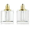 thumbnail image 2 of Badash - Pair of Crystal Salt & Pepper-Vitality Gold H 2.75 in., 2 of 2