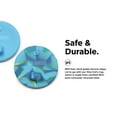 thumbnail image 4 of Klean Kanteen Kid's Cup Sippy Lid 2-Pack - Food-Grade, Reusable Silicone Sippy Cup Lids - For 10 oz Kid's Cup & 10 oz Cup Only - Blue Tie Dye (Pack of 2), 4 of 7