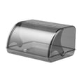 thumbnail image 2 of Organizador de almacenamiento de pan para encimera de cocina Soporte de pan portátil Contenedor de pan para Entrada Productos Gris completamente transparente, 2 of 8