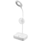 thumbnail image 3 of Lámpara de mesa Mini ventilador con enchufe de regleta de alimentación Carga USB Luz de lectura LED Soporte para teléfono, 3 metros Inevent EL001616-03, 3 of 7