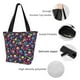 thumbnail image 4 of Easygdp Skull rainbow color mushroom Bolso de Hombro para Mujer, Bolso Bandolera y Cartera de Mano Elegante para Uso Diario, 4 of 6