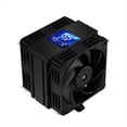 thumbnail image 1 of 2.5-Inch IPS LCD Screen CPU Cooler with 7 Heat Pipes Air Cooling Radiator for 1700/1851/AM5 Sockets for Gaming PC,1 x LCD Screen CPU Cooler, 1 of 7