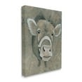 thumbnail image 3 of Stupell Industries Gossip Cow Head Peeking Eyes Wide Open,30 x 40, Design by Cindy Jacobs, 3 of 5