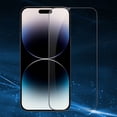 thumbnail image 2 of PANDACO Tempered Glass Ultra Thin Screen Protector for iPhone 15 Pro (3 Pack), 2 of 5