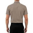 thumbnail image 6 of Kezqiaxn Oversized Shirt Men Summer Short Sleeve Business Work Button Up Shirt with Pockrt Fashion Clothing 2026, 6 of 8
