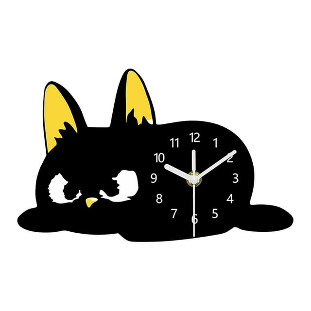 Reloj de mesa con forma de , moderno y silencioso, ideal para , inauguración de casa o mesilla de noche.