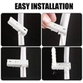 thumbnail image 4 of 1-5 Meters Bendable Ceiling Curved Curtain Track Flexible Ceiling Curtain, 4 of 5