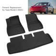 thumbnail image 4 of Car Floor Mat, Floor Mats Carpet 3Pcs Wear   For Model 3, 4 of 8