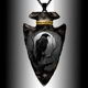 thumbnail image 3 of Collar con colgante de cadena negra de cuervo gótico para hombres, collar de Hip Hop para hombres, accesorios de joyería de acero inoxidable, regalos de fiesta de Halloween, 3 of 4