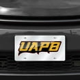 thumbnail image 2 of Arkansas Pine Bluff Golden Lions NCAA Mirrored Laser Cut License Plate Laser Tag, 2 of 8