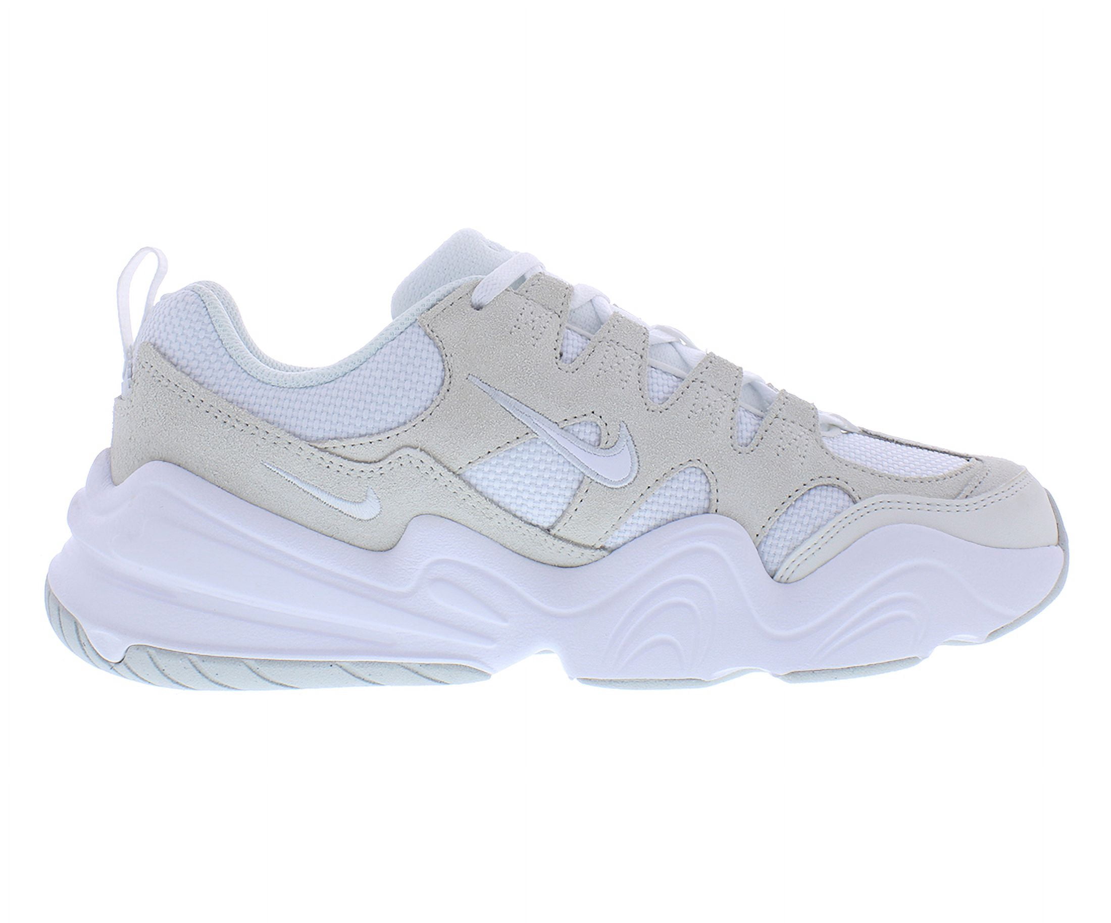 Nike Tech Hera Athletic Trainer Sneakers Men\'s 12.5 White Teal Lace-Up Comfort Nike Tech Hera White Black for Sale | Authenticity  main image 4