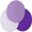 Purple, variant on MODANU 3Pcs Pot Holders Cotton Hot Pads for Kitchen Heat Resistant Non-slip Cooking Potholders Trivets for Hot Dishes Cute Round Pads (7 Inches, Pink)