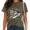A-Green, variant on UNISHE Women's Funny Print T-Shirts Cowboy Frog Graphic Tees Washed Vintage Casual Short Sleeve Streetwear Tops Purple, M