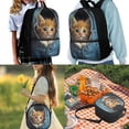 thumbnail image 2 of Jeiento Kawaii Cat School Bag Backpack Elementary School Bookbag for Girls with Lunch Box Pencil Case 3 In 1 Set Primary Schoolbag Book Back Packs for Kids Back to School, 2 of 7