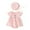 Pink, variant on TOOYOU Baby Girl Bodysuits Cheap Toddler Girl Onesies Ruffles Sleeveless Lace Jumpsuit Clothing Set With Hat Breathable Rompers Pink Size 3-6 Months