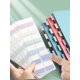 thumbnail image 2 of Book Annotation Supplies, 10sheets Sticky Notes Set With Ruler For Index Tabs Page Markers 60 Colors Indexing posted classified memo writing post book, 2 of 5