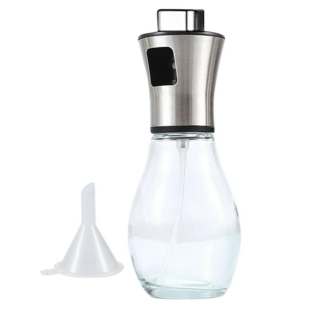 Xihbxyly Rociador de Aceite de Acero Inoxidable, Botella de Prensa para Barbacoa, Dispensador de Niebla Fina, Herramienta de Cocina para Barbacoa, Opción Sostenible, Disfrute Culinario Sabroso