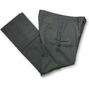 Kenneth Cole New York Mens Wool Blend Precision Fit Dress Pants (Black/White 34/32)