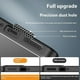 thumbnail image 2 of For iPhone 16 Case PC+TPU Matte Back Phone Cover with Lens Film - Black, 2 of 4