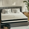 thumbnail image 6 of Flash Furniture Capri Comfortable Sleep 12" Medium Tight Top Hybrid Pocket Spring Mattress, King, 6 of 16