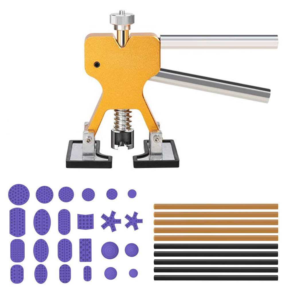 Auto Body Paintless Dent Repair Tool, Car Dent Puller with Dent Lifter