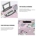 thumbnail image 4 of Goofa Llama Unicorn and Rainbow Pattern Luggage Covers For Suitcase,Suitcase Cover Protector Fit 18-32 Inch Luggage-Small, 4 of 9