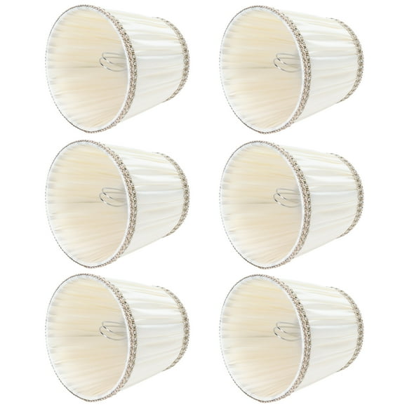 Table Lamp Cover, Lamp Shade Easy Installation Snap-in 6Pcs For Bedrooms For Hotels For Study Rooms For Studios For Halls