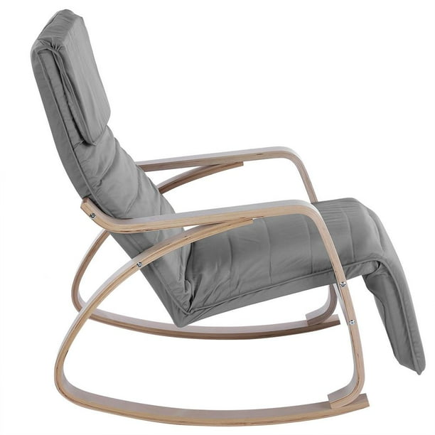 Tebru Rocking Lounge, Comfortable Rocking Lounge Adjustable Relax Chair