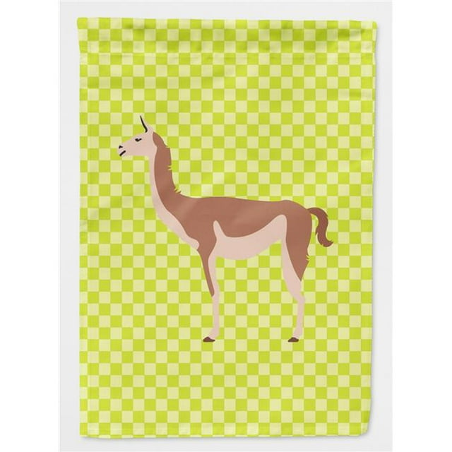 Carolines Treasures BB7747CHF Guanaco Green Flag Canvas House