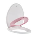 thumbnail image 4 of 2 in 1 Toilet Seat for Toddlers & Adults,Soft-Close,Comfortable,Removable,Built-in Potty Training Seat, 4 of 6