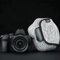 thumbnail image 3 of Neoprene Camera Case Pouch for Nikon Z50 + 16-50mm Lens with Lens Hood - Gray, 3 of 5
