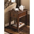 thumbnail image 2 of Beaumont Lane Chairside Table in Rich Mahogany, 2 of 2