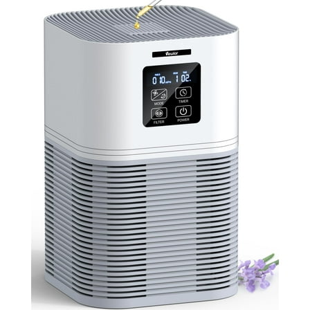 VEWIOR 2 in 1 Air Purifier with H13 Filters for Home Allergies Pets Hair Odor Eliminators, Aromatherapy diffuser and Auto Mode, Quiet Air Cleaner for Office, Home, Bedroo