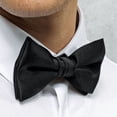 thumbnail image 2 of Premier Tie -  Plain Bow Tie, 2 of 5