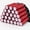 Red, variant on YEMNPIOS 20 Pack Mini Water Resistant Aluminum LED Flashlights with Lanyard Blue