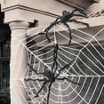 thumbnail image 3 of Baywell Halloween Spider Webs Decorations 9-Rings /12-Rings Round Spider Webs, 360cm/500cm Spider Webs for Halloween Indoor and Outdoor Party Supplies, 3 of 8