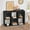 Black, variant on Beddle 6-Cube Storage Organizer, Open Bookshelf with Removable Back Panels, Black Wood Bookcase for Living Room, Bedroom and Home Office