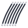 thumbnail image 5 of ROSENICE Bike Pump Extension Hose 15.50X0.75X0.75in Black Rubber Alloy 6Pcs for Cyclists Cycling Travel Maintenance, 5 of 8