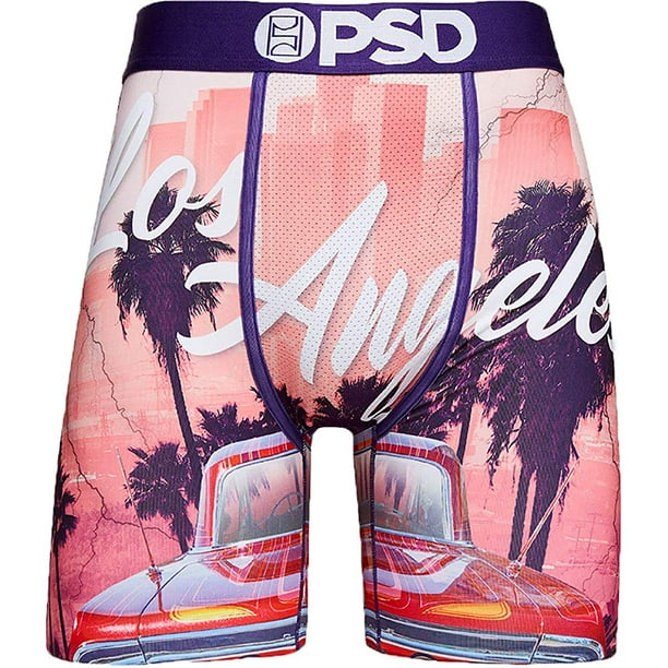 Psd Psd Underwear Mens Los Angeles Low Boxer Brief Purple 0648