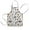 White Baseball Fun, variant on White Baseball Fun Club Pattern Kids Aprons for Girls and Boys,Adjustable Neck Strap Toddler Aprons for Kids Cooking Baking