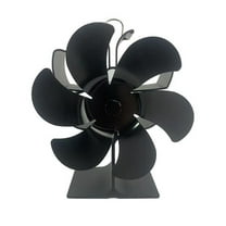 XKHBDL Wood Stove Fan Heat Powered Fireplace Fan Non Electric, Thermal Fan for Wood Burning Stove/Pellet/Log Burner Accessories