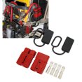 thumbnail image 4 of Wire Harness Plug Connector, High Temp Resistance Battery Quick Connector PC Shell 600V 175A With Dust Cover For Winch Trailer, 4 of 8